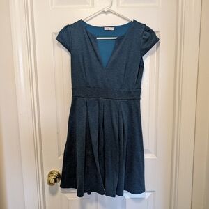 Modcloth | Meet Me At The Punch Bowl A-Line Dress in Oceanside | Size Small
